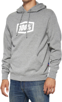 100percent Hoodie Icon heather grey XL