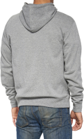 100percent Hoodie Icon heather grey XL