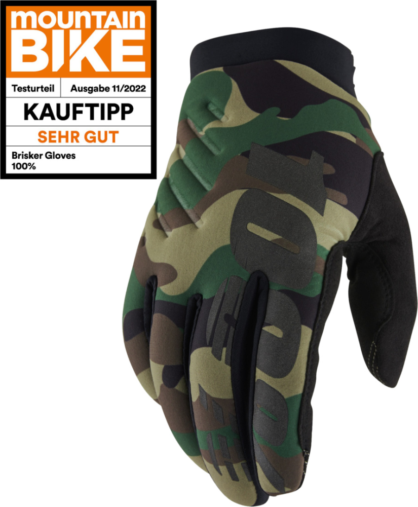 100percent Handschuhe Brisker camouflage XL