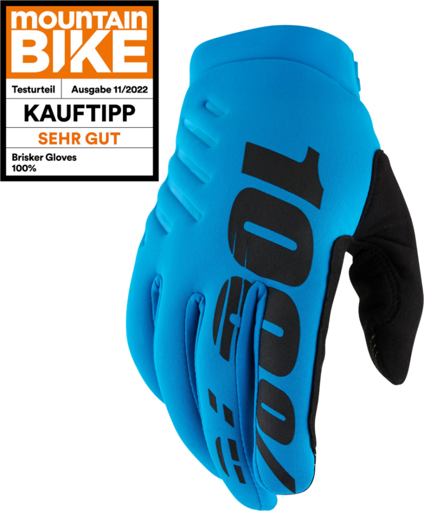100percent Handschuhe Brisker türkis M