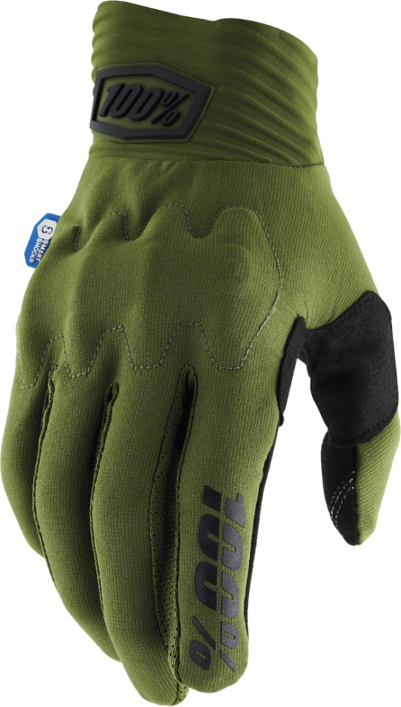 100percent COGNITO SMART SHOCK Gloves army green XL