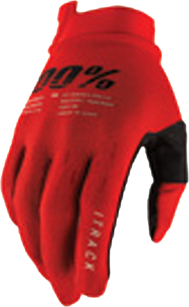 100percent iTrack Handschuhe rot L