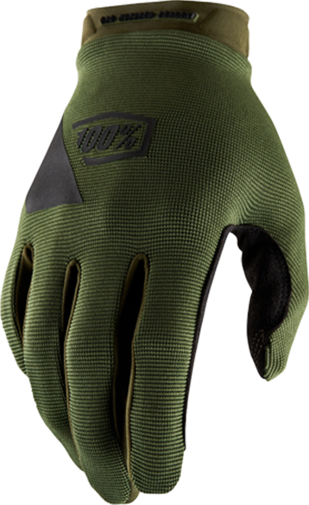 100percent Handschuhe Ridecamp army-schwarz S
