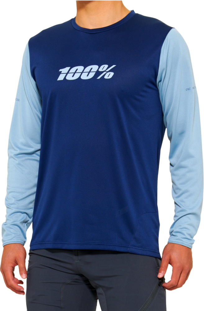 100percent Jersey Ridecamp LS navy-slide XL