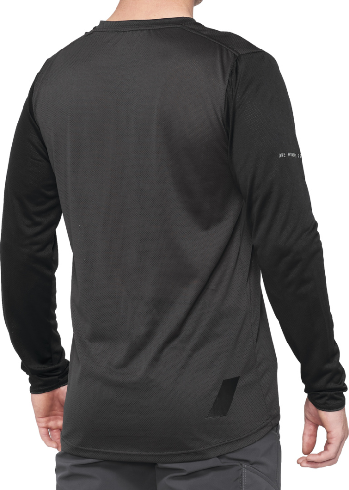 100percent Langarm-Trikot Ridecamp schwarz S
