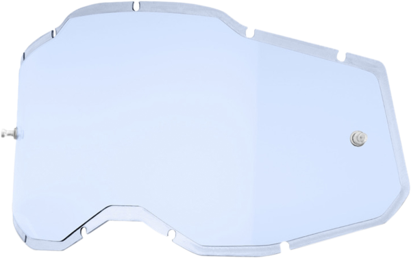 100percent RC2/AC2/ST2 Plus Replacement - Injected Blue Lens