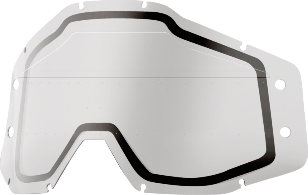 100percent ACCURI FORECAST Dual Lens Sonic Bumps Clear