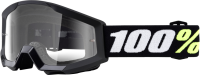 100percent 100% Strata Mini Goggle Black - Clear Lens