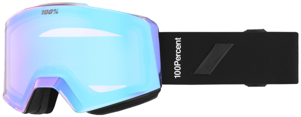 100percent NORG HiPER Goggle Black/Red - Mirror Red Lens