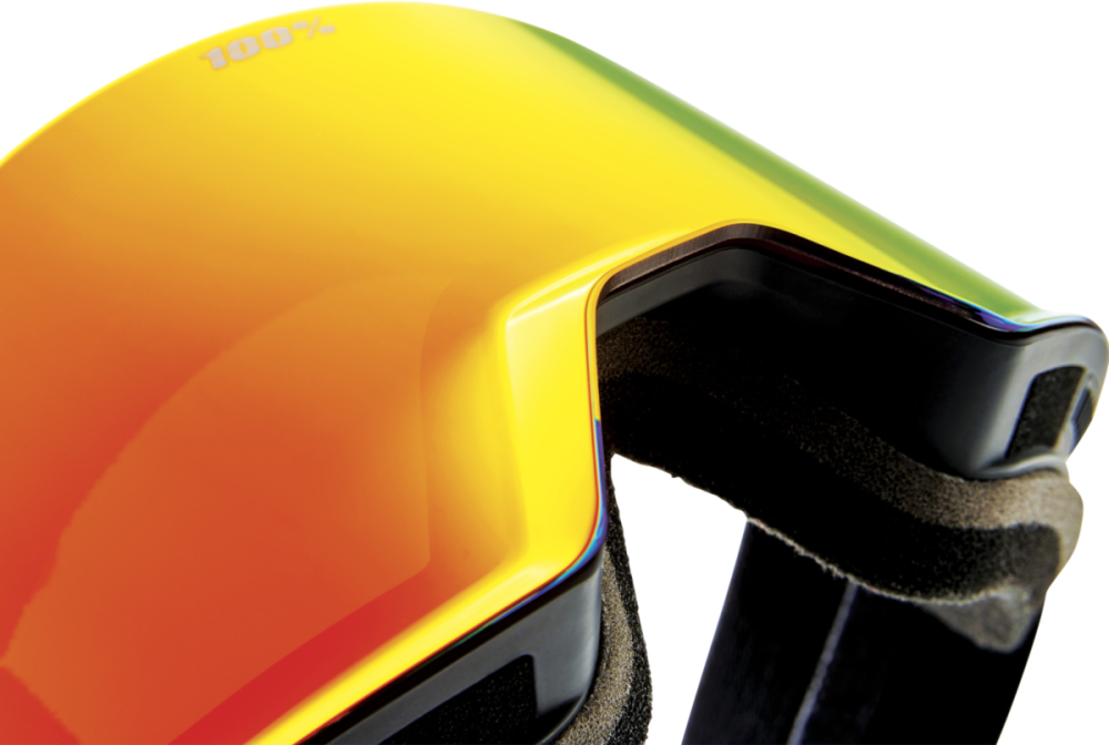 100percent Norg Hiper Goggle Black -Mirror Red