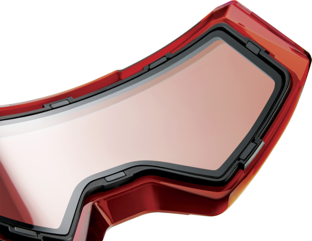100percent Norg Hiper Goggle Black -Mirror Red