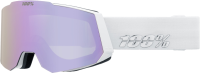 100percent Snowcraft Hiper Goggle White/Lavender - Mirror Lavender Lens