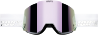 100percent Snowcraft Hiper Goggle White/Lavender - Mirror Lavender Lens