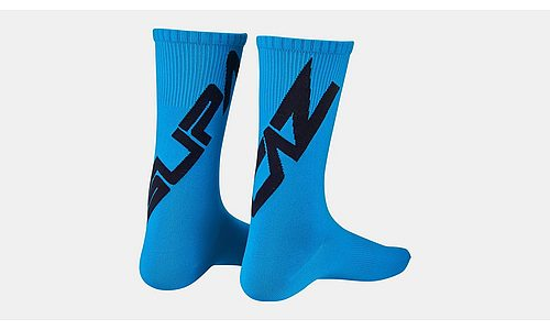 Detailed Picture of TAGGED SOCK NEON BLU S