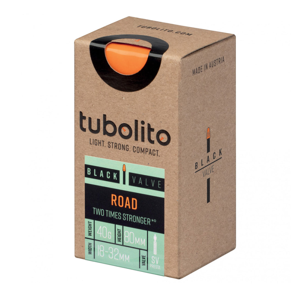 Tubolito Tubo Road 700C TPU Schlauch SV 60mm schwarz 18-32mm