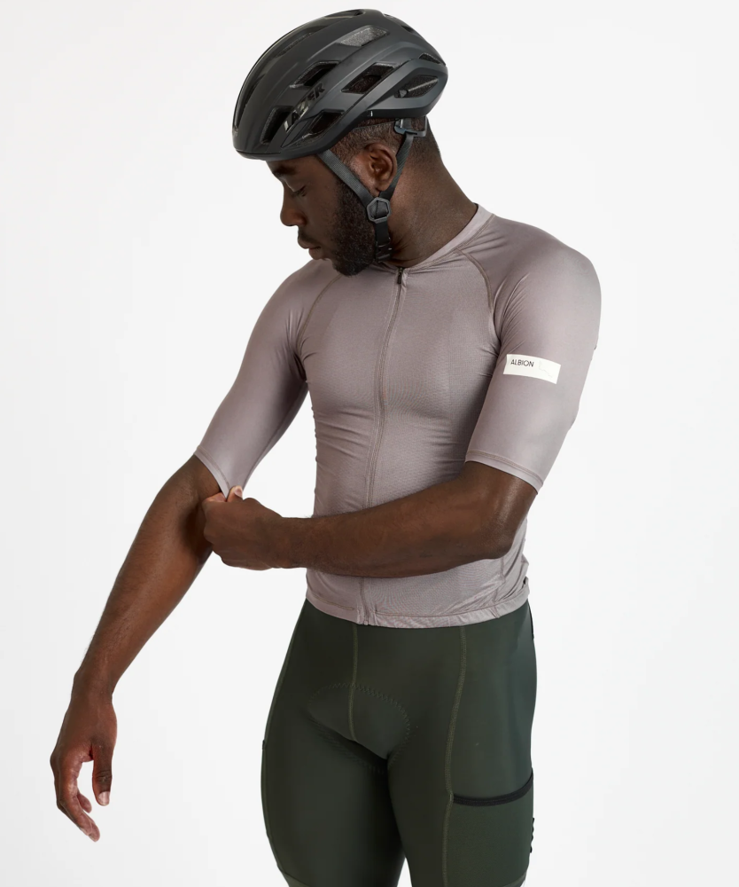 Albion Cycling Men’s All Road Lightweight Short Sleeve Jersey