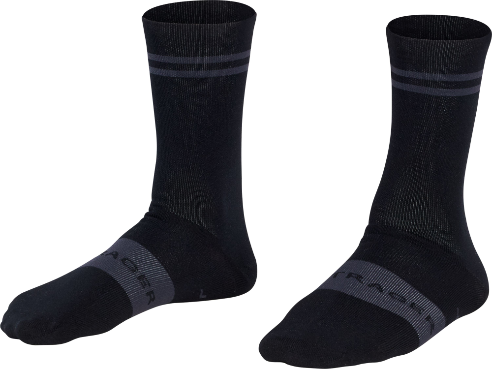 BONTRAGER Sock Race Crew Large (41-43) Black