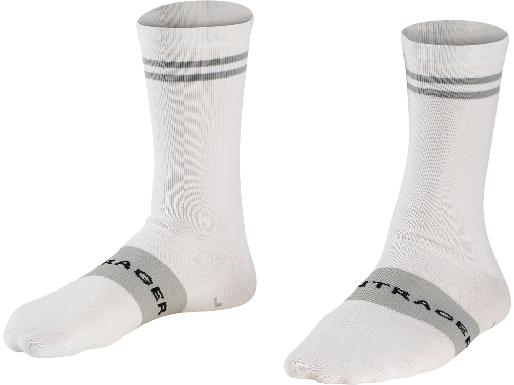 BONTRAGER Sock Race Crew Small (35-38) White