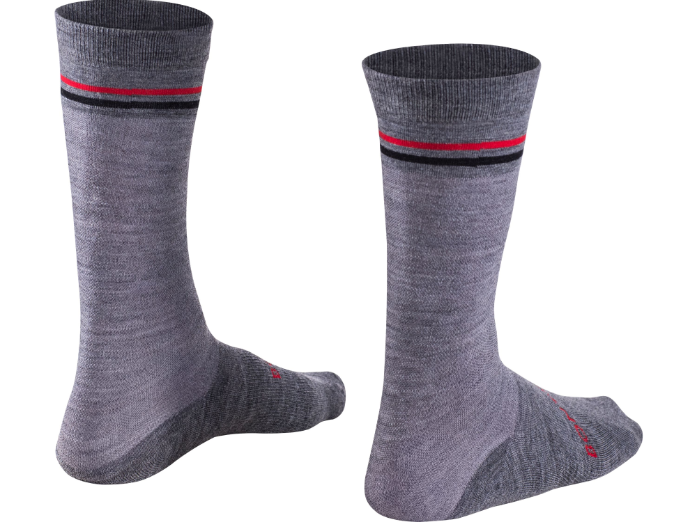 BONTRAGER Sock Thermal Wool Crew Small (37-39) Dark Grey