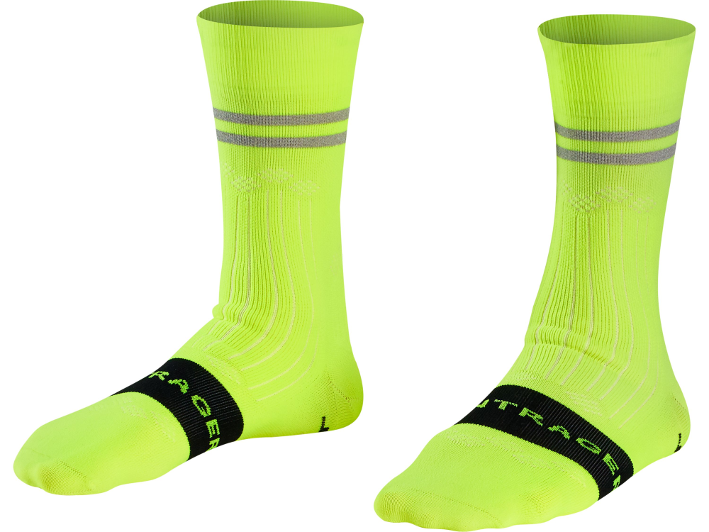 BONTRAGER Sock Velocis Crew Large (41-43) Radioactive Yellow