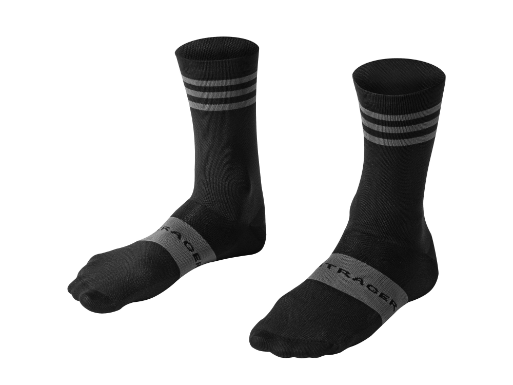 BONTRAGER Socke Race Crew (13 cm) S (37 – 39) Black