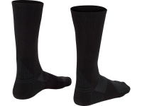 BONTRAGER Socke Race Merinowolle Crew M (39-40) Black