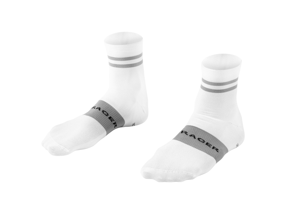 BONTRAGER Socke Race Quarter XL (46 – 48) White