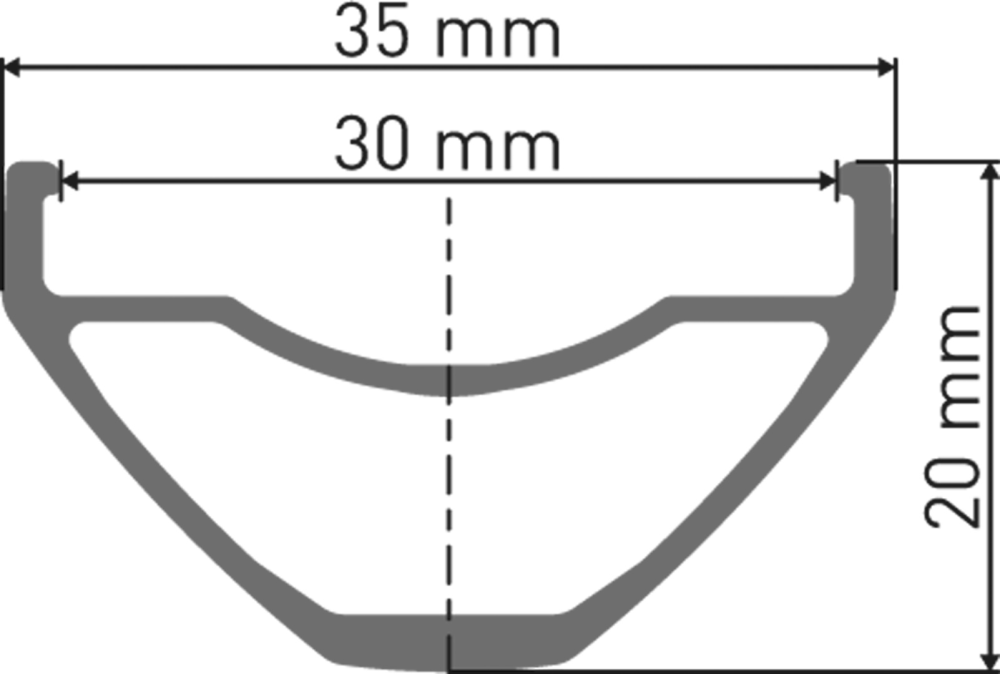 DT Swiss E 1900 SPLINE Laufrad 27.5" CL 30 110/15mm