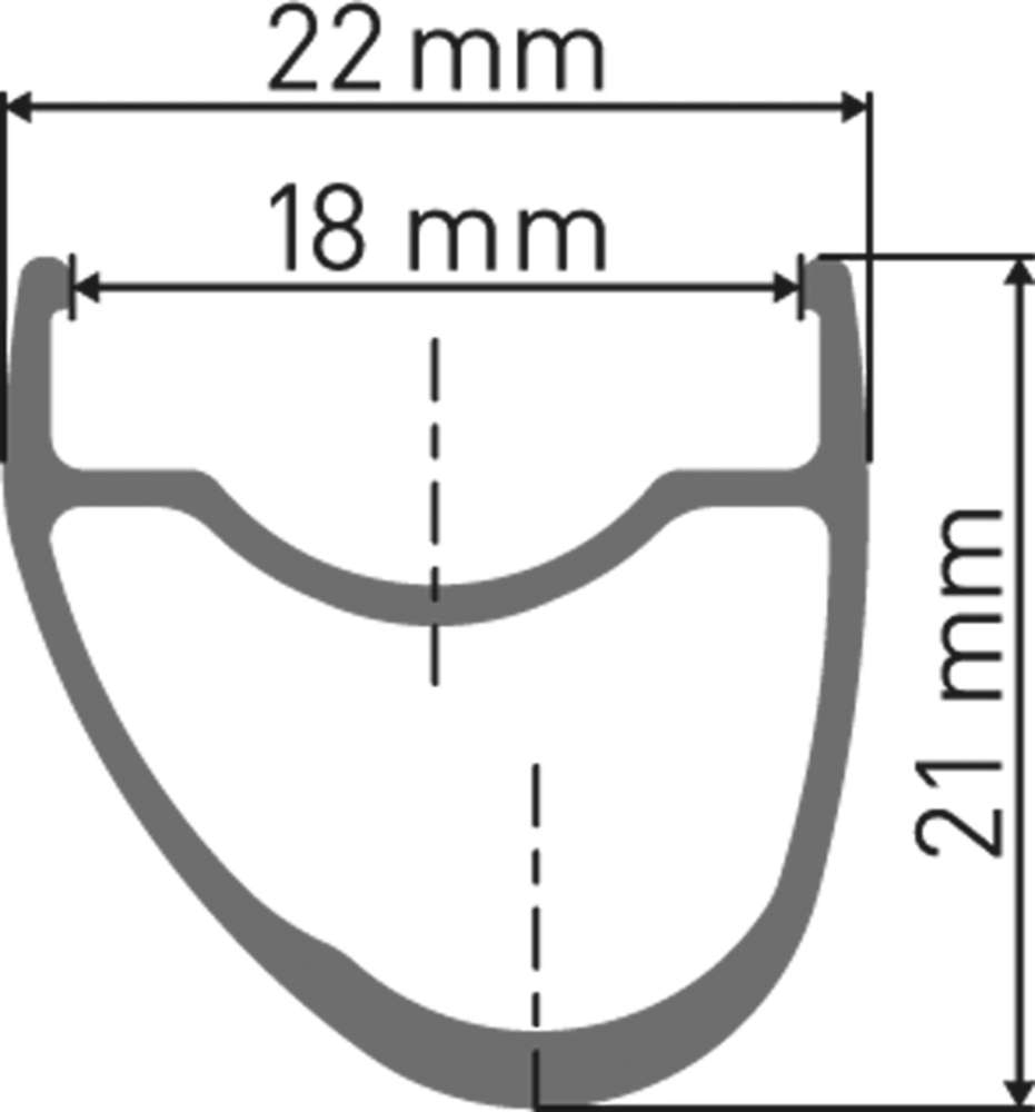 DT Swiss PR 1400 DICUT Laufrad Grap. 700C CL 21 100/12mm
