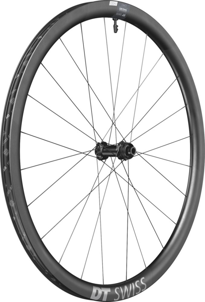 DT Swiss CRC 1400 SPLINE Laufrad 700C CL 35 100/12mm