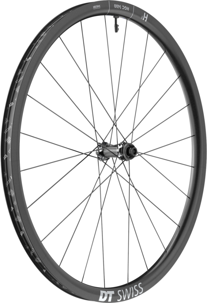 DT Swiss HGC 1400 SPLINE Laufrad 700C CL 30 100/12mm
