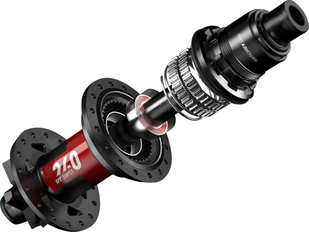 DT Swiss 240 CLASSIC Nabe MTB IS 32L 148/12mm MS DEG