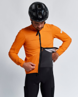 Albion Cycling Men's All Road Pertex® Shield Rain Jacket (Orange)