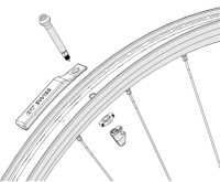 DT Swiss Felgenmagnet für Bosch E-Bike Schrader