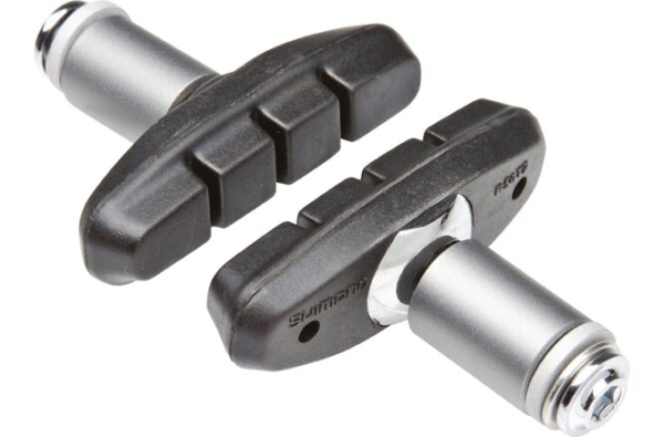 Shimano Bremsschuhe R50T2 BR-CX50 für Alufelgen Schraube und U-Scheiben in Grösse S Paar