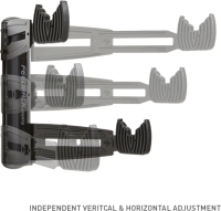 Feedback Sports 2D Wand Rakk schwarz