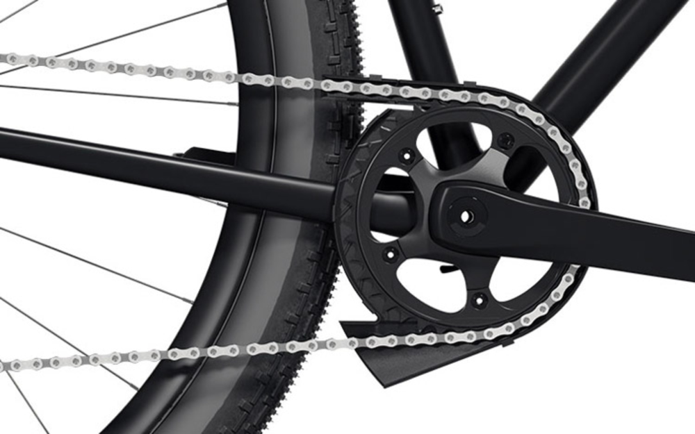 Hebie Kettenschutz Chainglider Open PLUS 34 Zähne schwarz