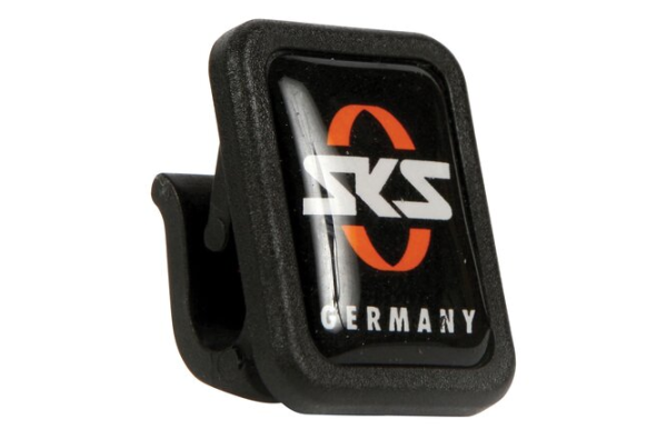 SKS Umlaufstrebenclip mit Logo für Strebe 4,5 mm Set à
