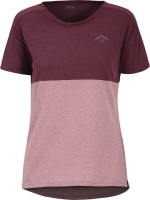 IXS Kids Flow Mountain Tech Tee taupe-raisin KS
