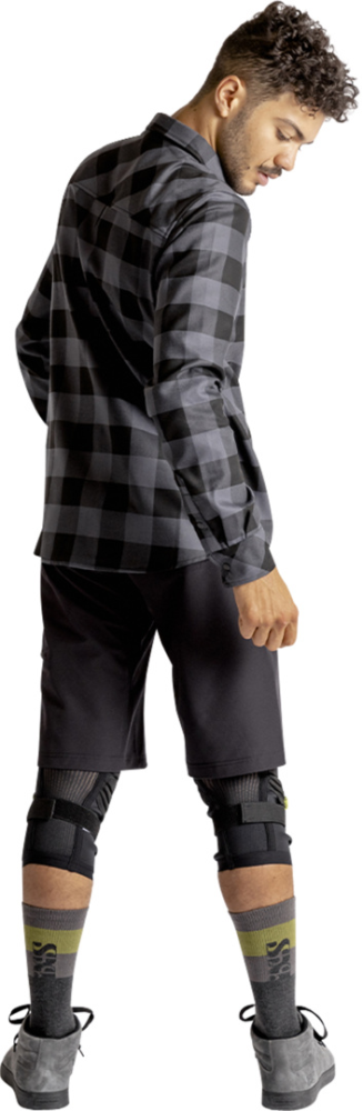 IXS Carve Digger Shirt graphit-schwarz XXL