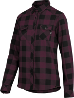IXS Women's Carve Digger Shirt raisin-schwarz 40