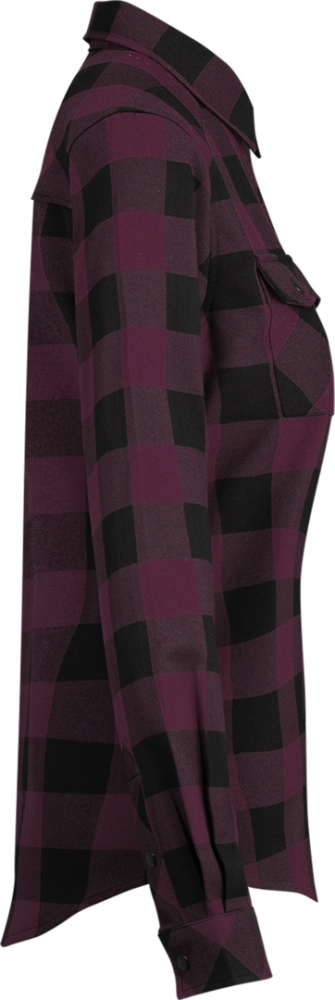 IXS Women's Carve Digger Shirt raisin-schwarz 40