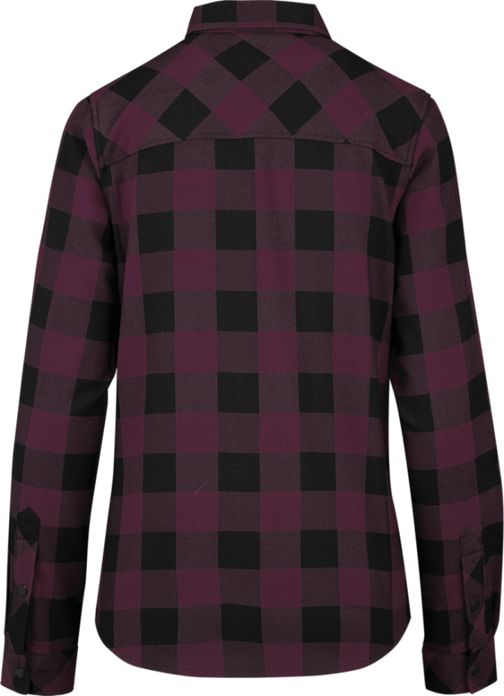 IXS Women's Carve Digger Shirt raisin-schwarz 40