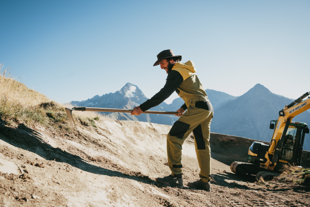 IXS Carve Digger Suit olive-acacia-coffee S