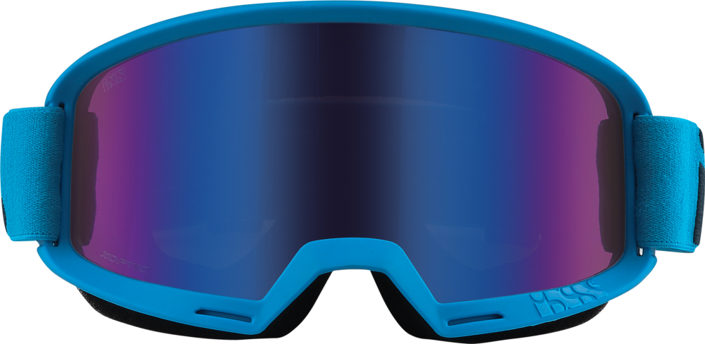 IXS Goggle Hack Rennblau OS