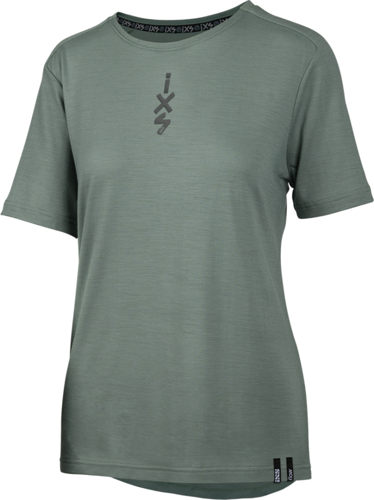 IXS Damen Flow Merino Jersey sage 42