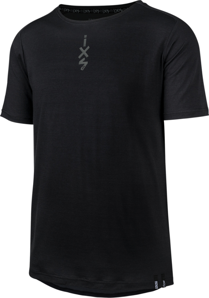 IXS Flow Merino Jersey schwarz XL
