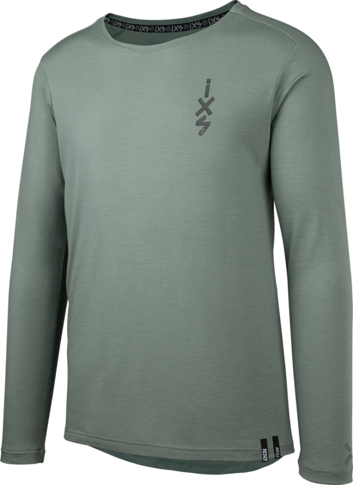 IXS Flow Merino Langarm Jersey sage L