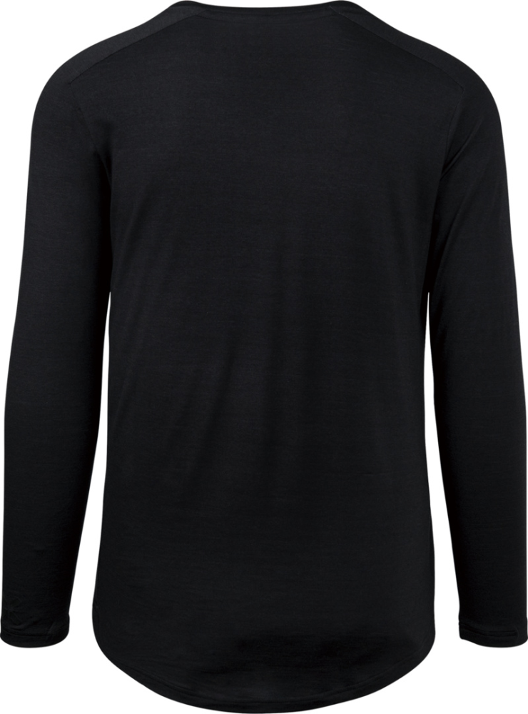 IXS Flow Merino Langarm Jersey schwarz XS