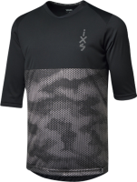 IXS Carve 1.0 3/4 Jersey schwarz-graphit S